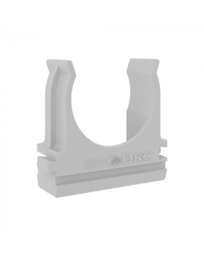 Держатель с защелкой, д.25мм DKC (51025R) в Кургане Держатели, клипсы, скобы Pintop.ru