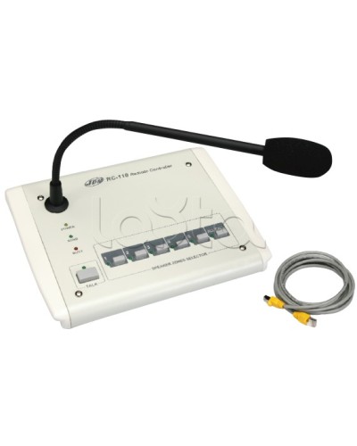 Станция настольная микрофонная JDM RC-110 в Кургане Микрофонные консоли и микрофоны Pintop.ru