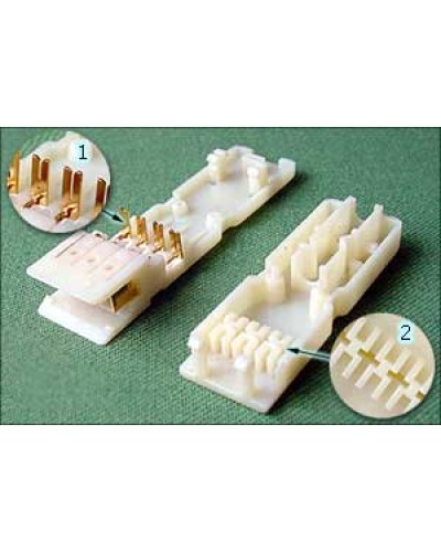 Вилка 2 пары 110 типа LANMASTER LAN-S110P2 в Евпатории Коннекторы Pintop.ru