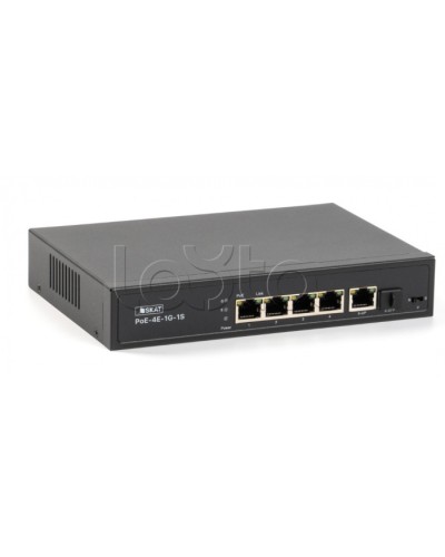 Коммутатор Бастион SKAT PoE-4E-1G-1S в Кургане Коммутаторы Pintop.ru